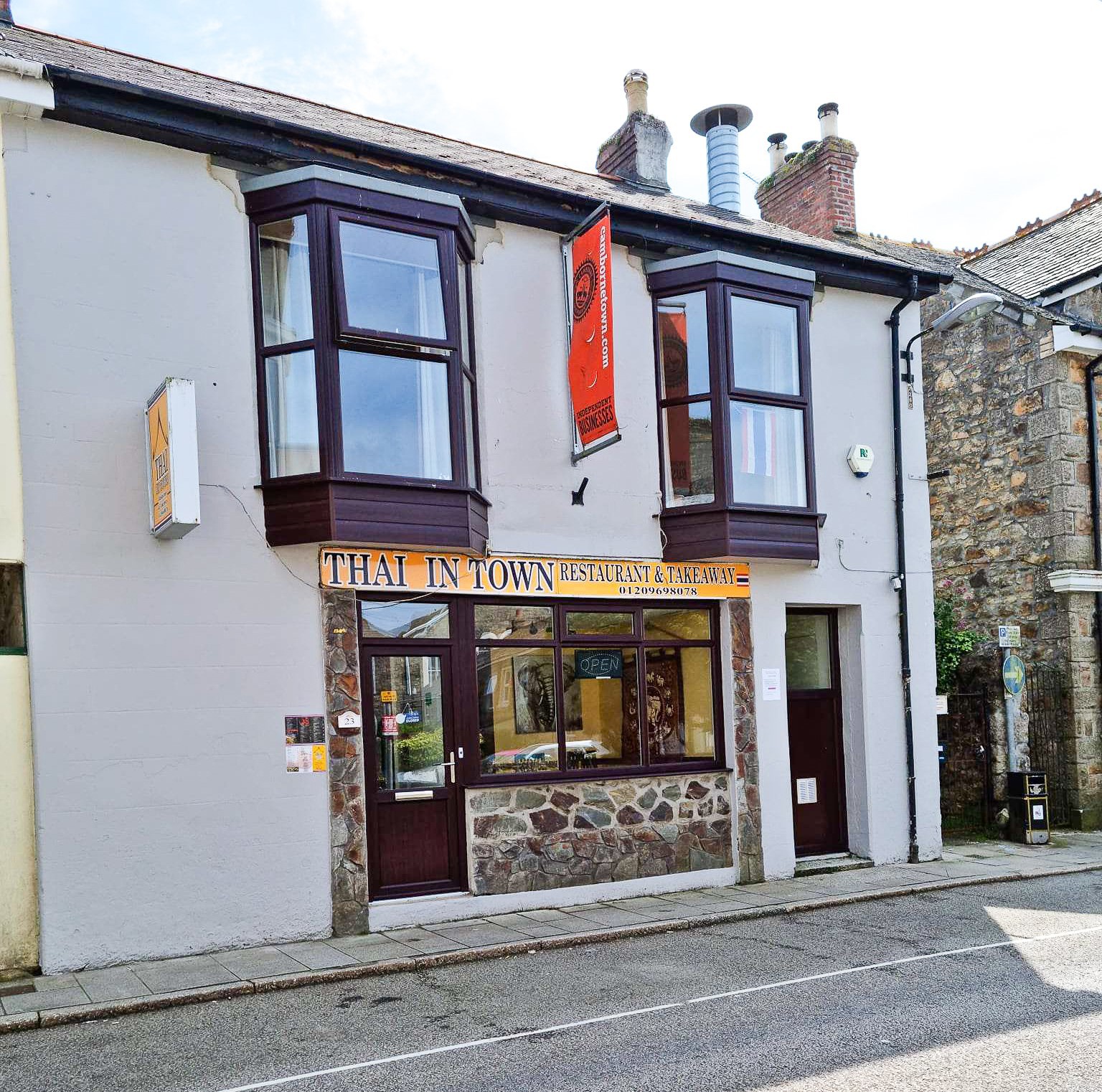 Licensed Thai Restaurant in the centre of Camborne, West Cornwall Buy