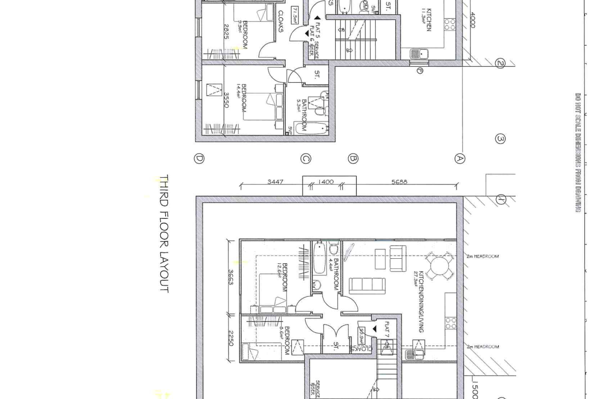 Land and Building with Planning Permission for 7 Self Contained Flats