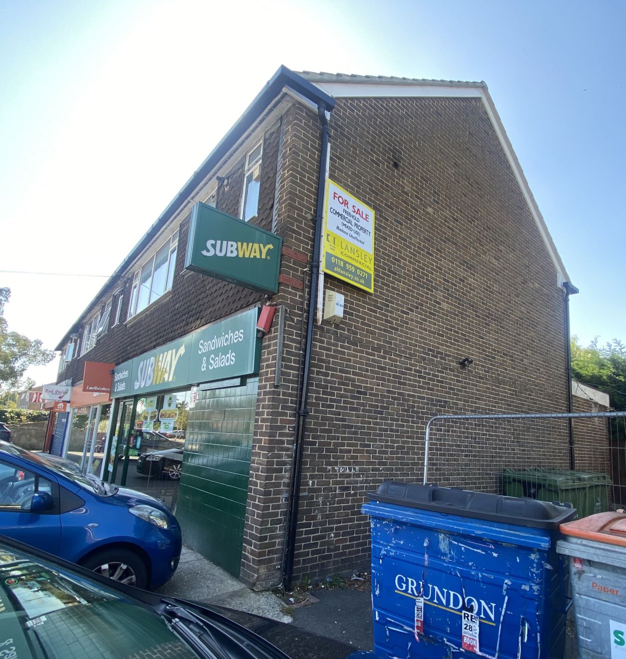 Freehold Commercial MixedUse Investment Property Shinfield Road