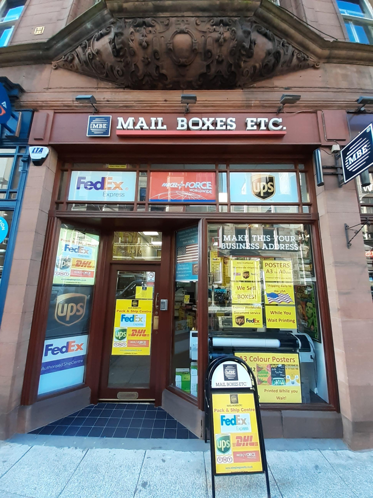 Mail Boxes Etc Glasgow City Buy or Sell a UK Business with Daltons