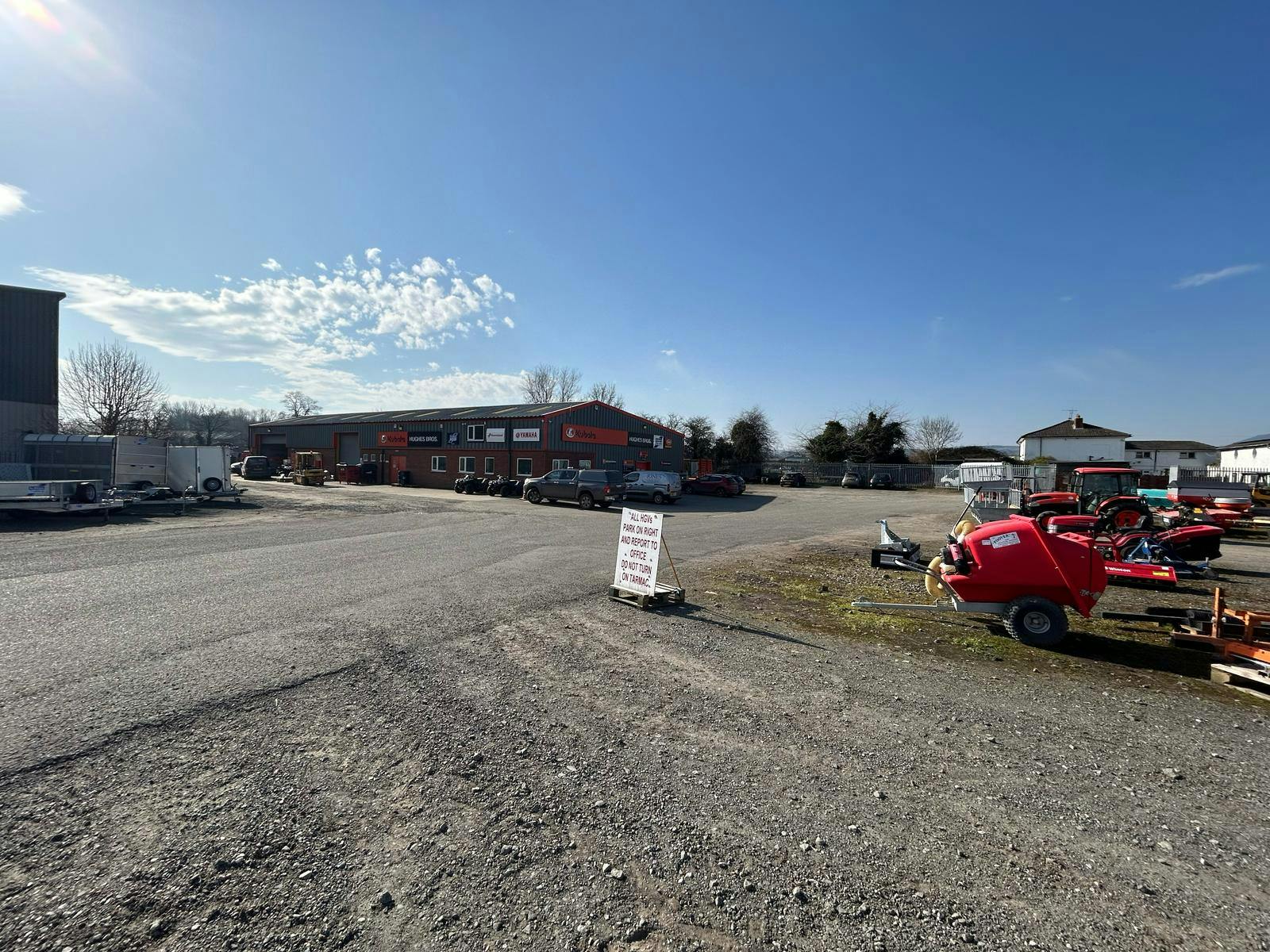 For sale prominently located commercial site with commercial buildings ...